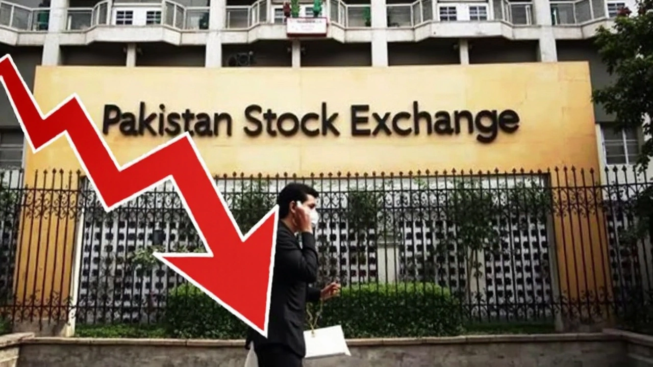 पाकिस्तानी शेयर बाजार में ऐतिहासिक गिरावट: KSE इंडेक्स में 6,000 अंकों की भारी टूट, ट्रेडिंग करनी पड़ी बंद