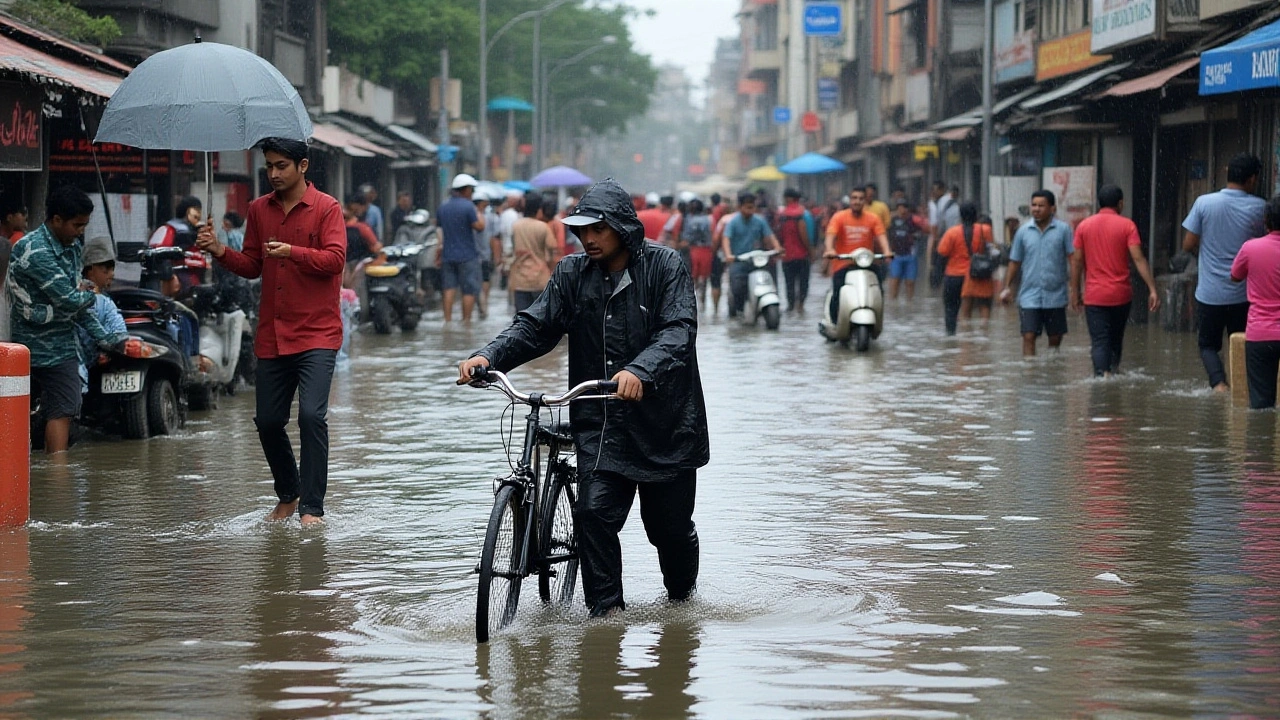 मुंबई में रेड अलर्ट: IMD ने 28‑30 सितम्बर तक भारी बारिश की चेतावनी जारी